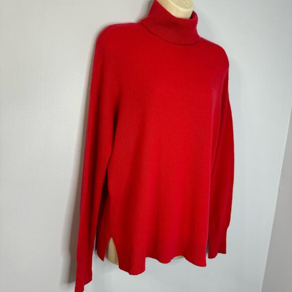 Halogen Women's Turtleneck Cashmere Soft Sweater Long Sleeve Sz Medium - Picture 4 of 8